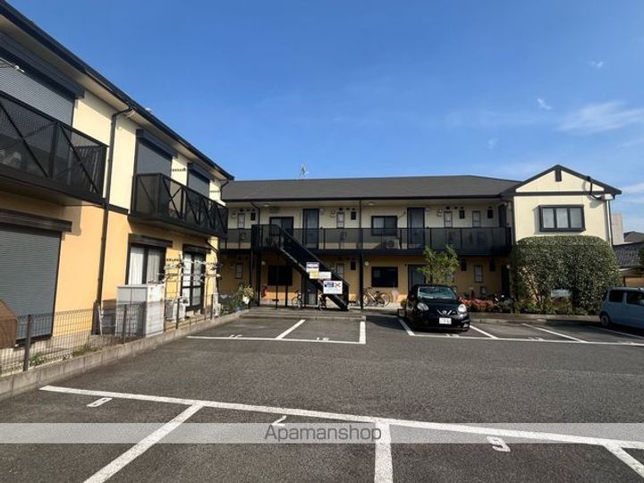 フレグランスガーデンB棟の外観