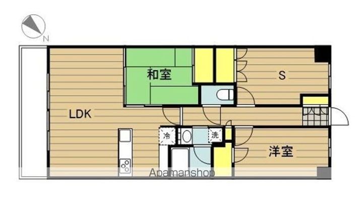 サンクレイドル蕨の間取り