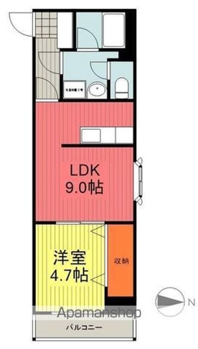 サンコート陣場の間取り