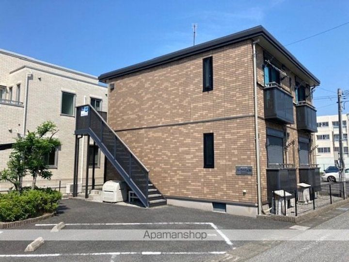 滋賀県東近江市林町の賃貸アパートの外観