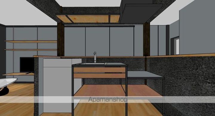 NINE LIVESのキッチン