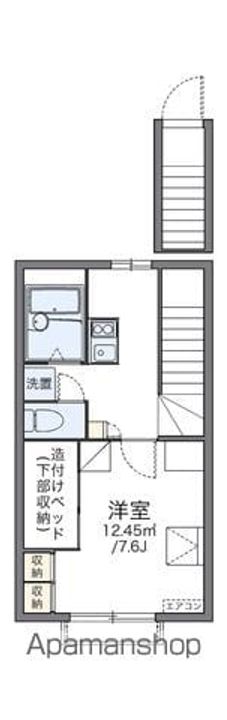レオパレスヴィラ本町204の間取り