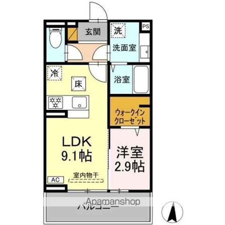 メゾングレイスの間取り