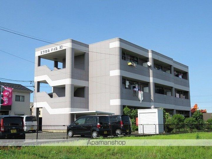 岐阜県羽島郡岐南町野中1丁目の賃貸マンションの外観
