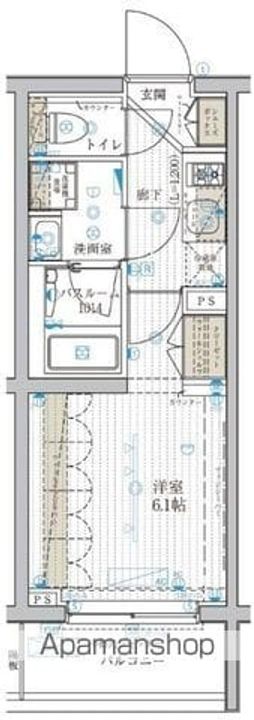 ブライズ高砂の間取り