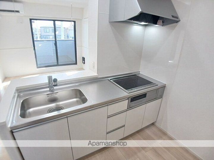 茨城県土浦市荒川沖西1丁目の賃貸アパートのキッチン