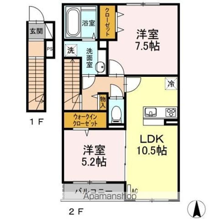 レビジュー洋光台の間取り