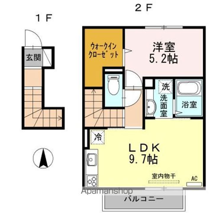 ヴァン・テ・アンの間取り