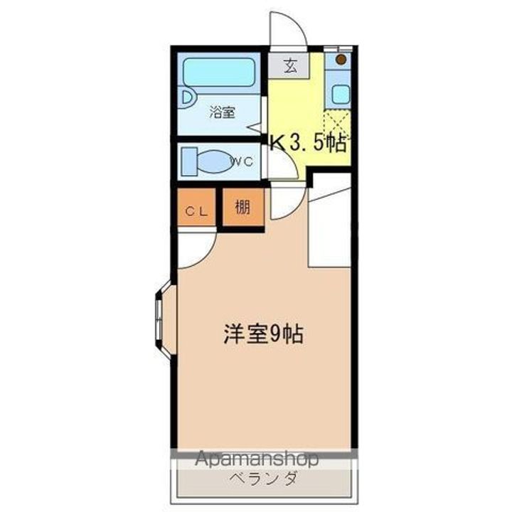 グランドメゾン野口102の間取り