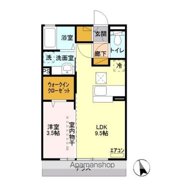 アーバンロックの間取り