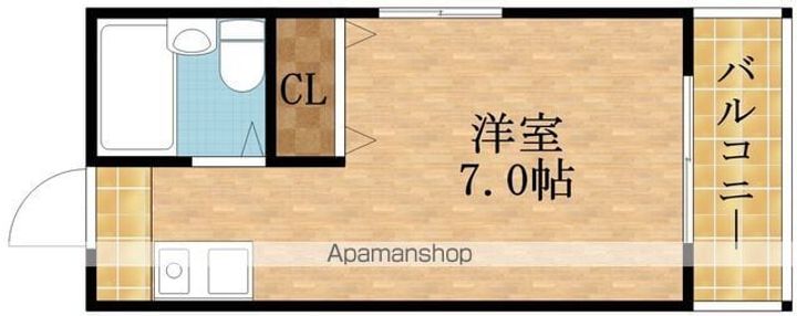 ブルーシィエール401.の間取り