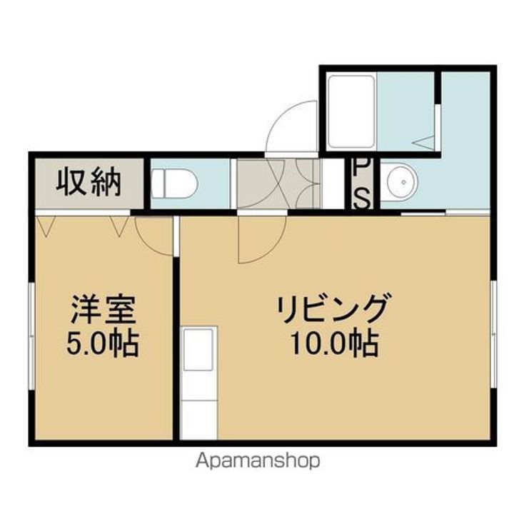 CANAL85(キャナルハチジュウゴ)203の間取り