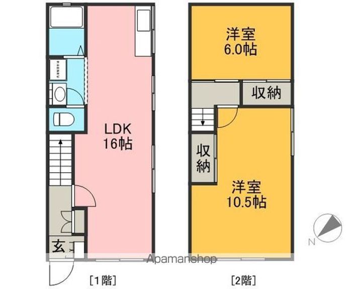 アクティブタウンKの間取り