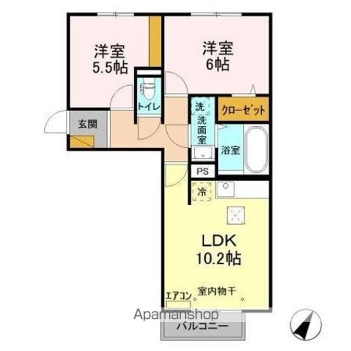 ヴァイスハウスの間取り