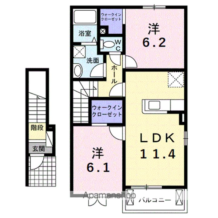 ファミール池田の間取り