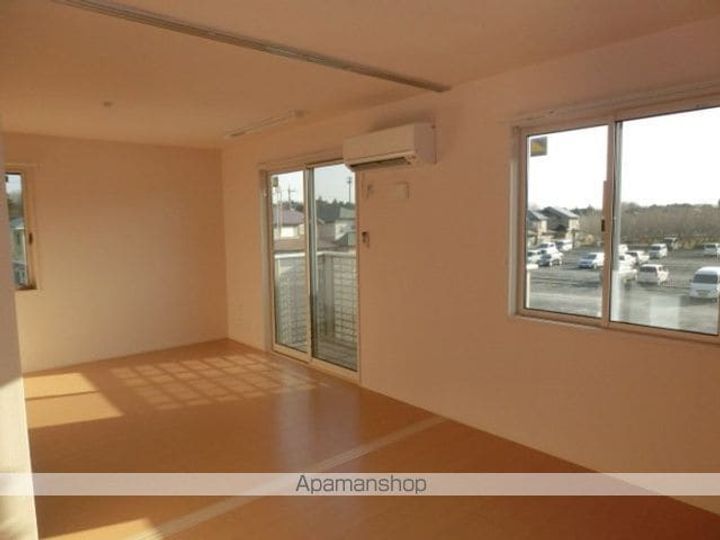 茨城県土浦市白鳥町の賃貸アパートの居間