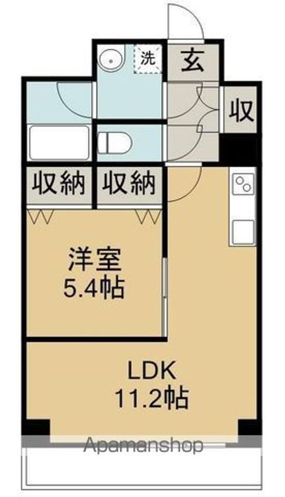 パークサイドレジデンス榴岡の間取り