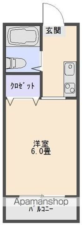 メゾン広島206の間取り