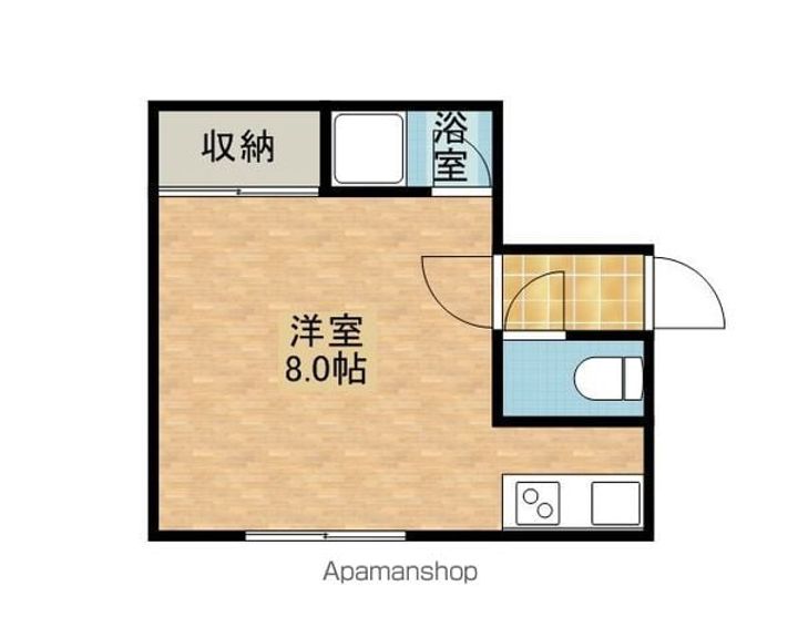 リバティハウス201の間取り