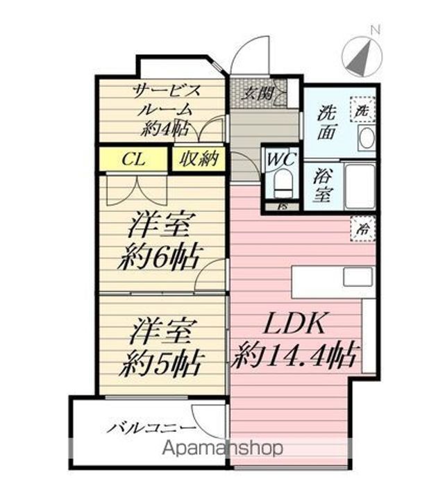 ACTTAS−Fの間取り