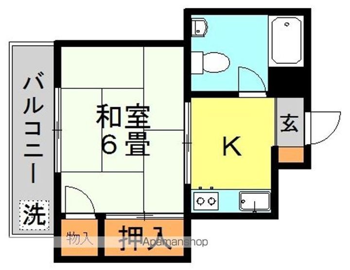 第八通南ビルの間取り