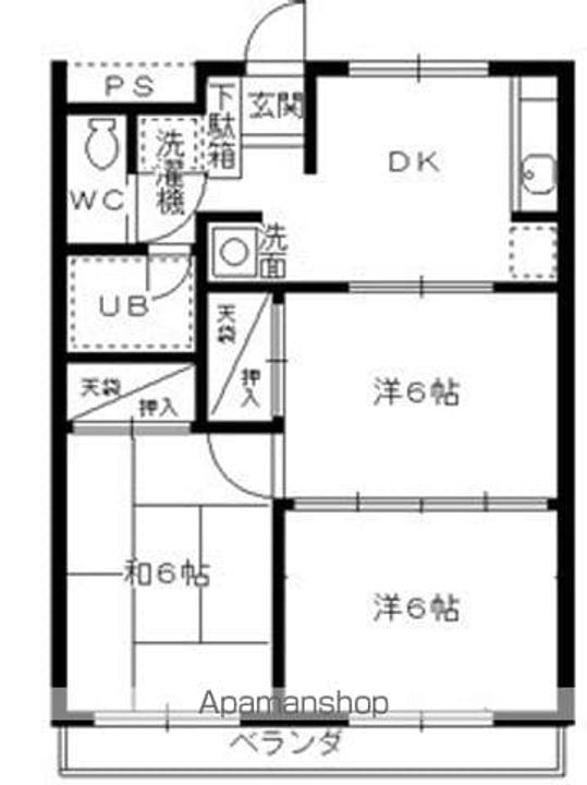 パストラルタケイ101の間取り