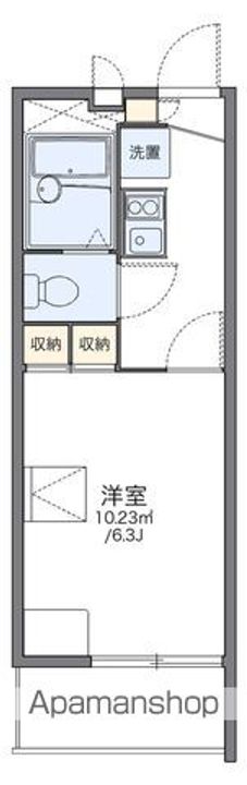 レオパレスQUATREの間取り