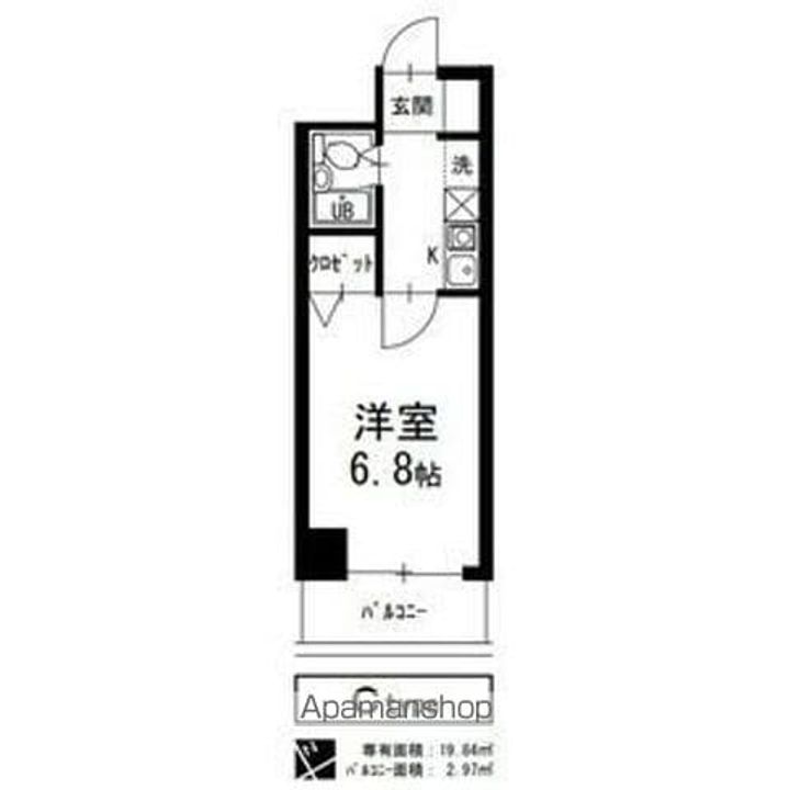 シェラール上社302の間取り