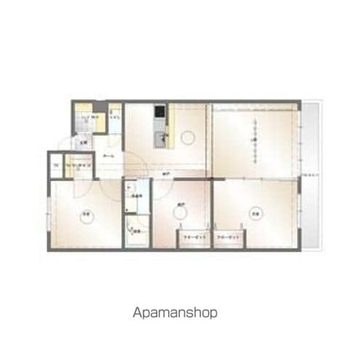 CASA川名山の間取り
