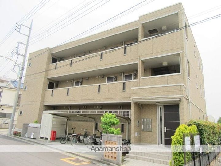 東京都昭島市宮沢町3丁目の賃貸アパートの外観