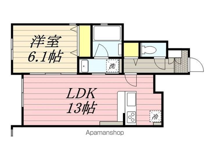 エルグランドパティオ壱番館の間取り
