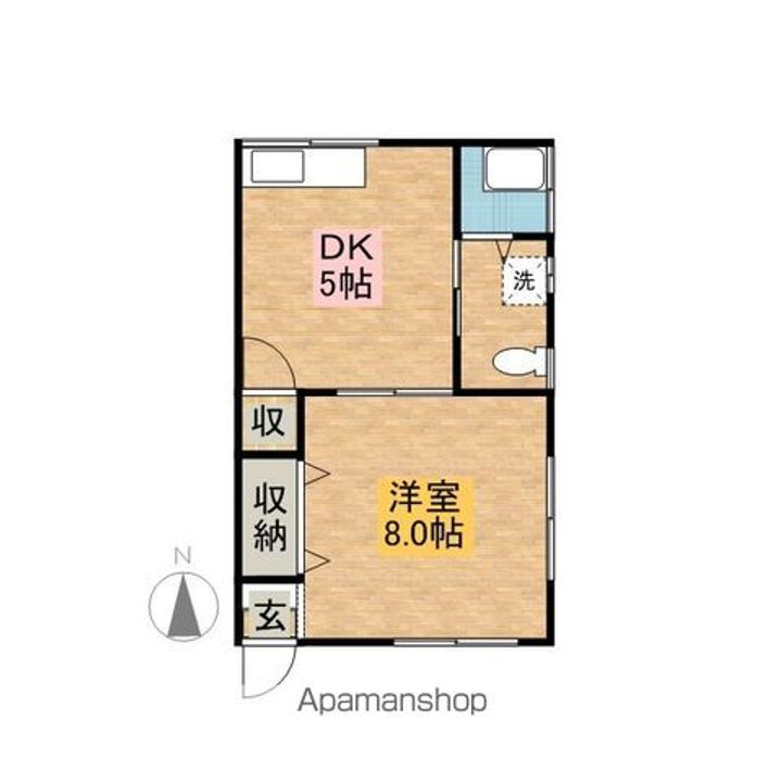サイキビル302の間取り