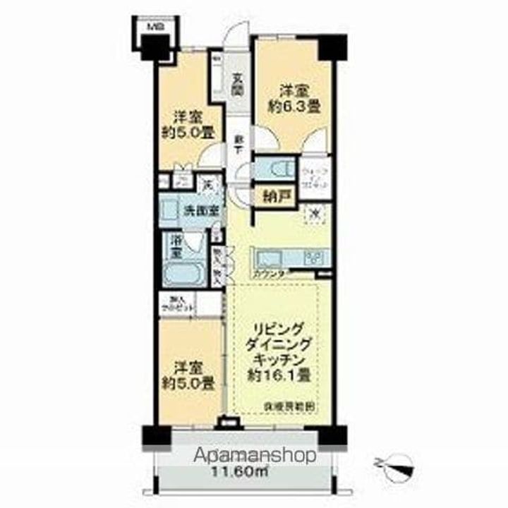 オハナ船橋習志野台の間取り