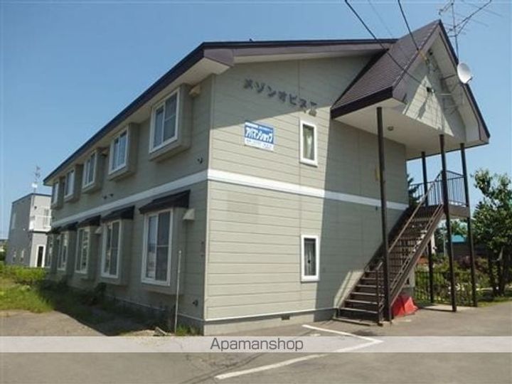 北海道網走市台町1丁目の賃貸アパートの外観