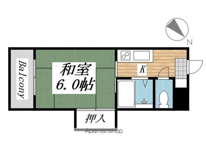 シャトレ川淵の間取り