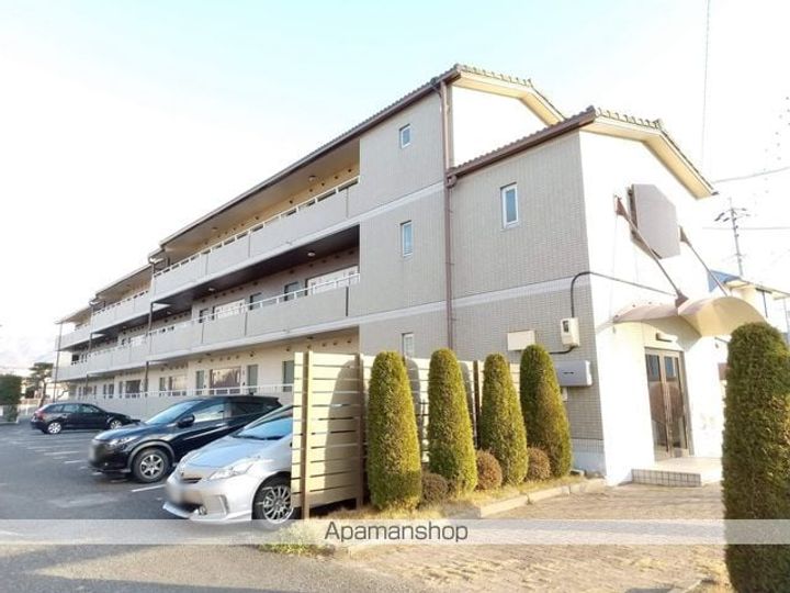 長野県松本市石芝3丁目の賃貸マンションの外観