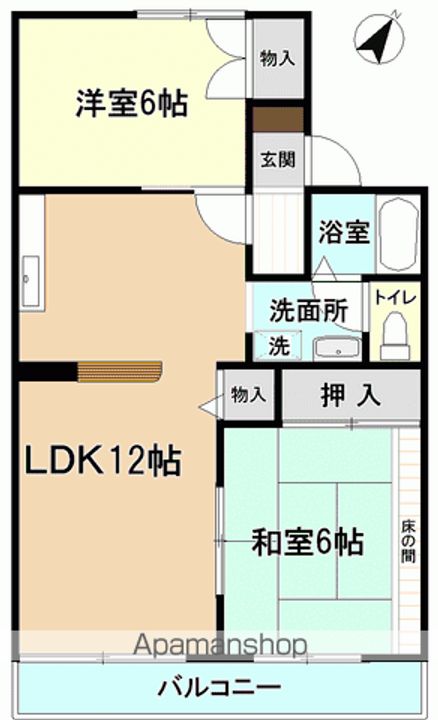 メゾン・トレド201の間取り