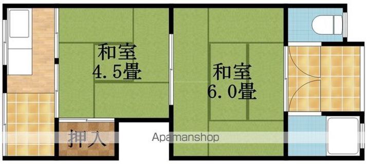 池田文化5号棟39の間取り