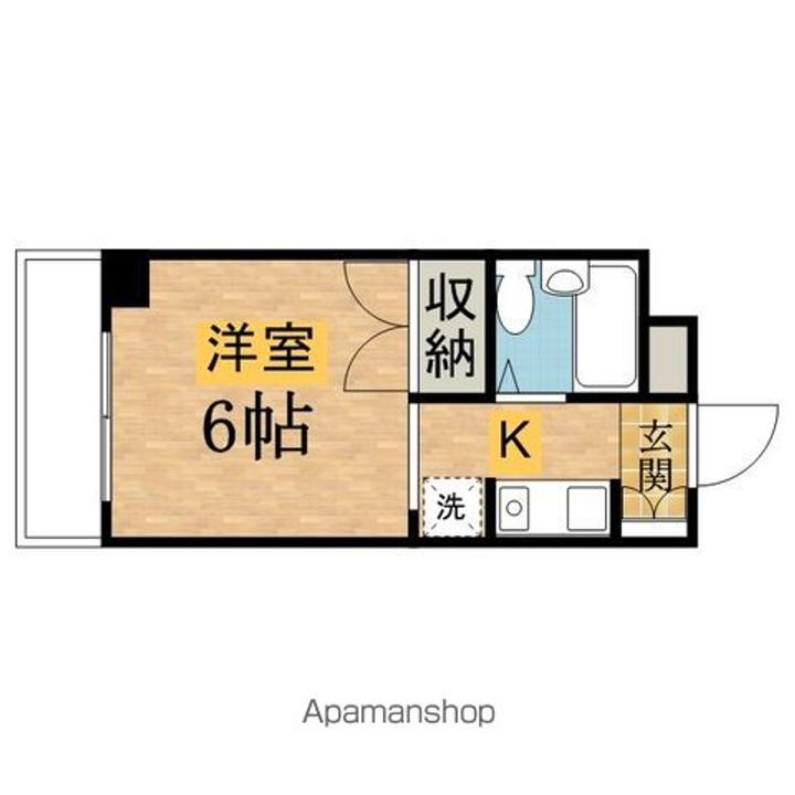 Uトピア高幡不動の間取り