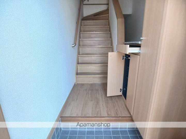 アンソレイエ Bの玄関