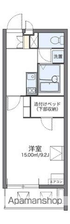 レオパレスAPPROACH2206の間取り
