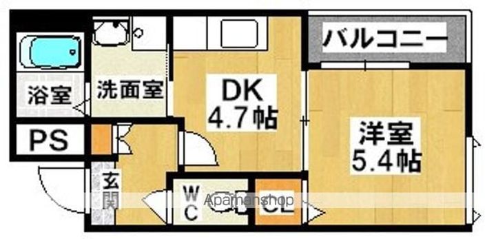 オーガスタ・スクウェアの間取り