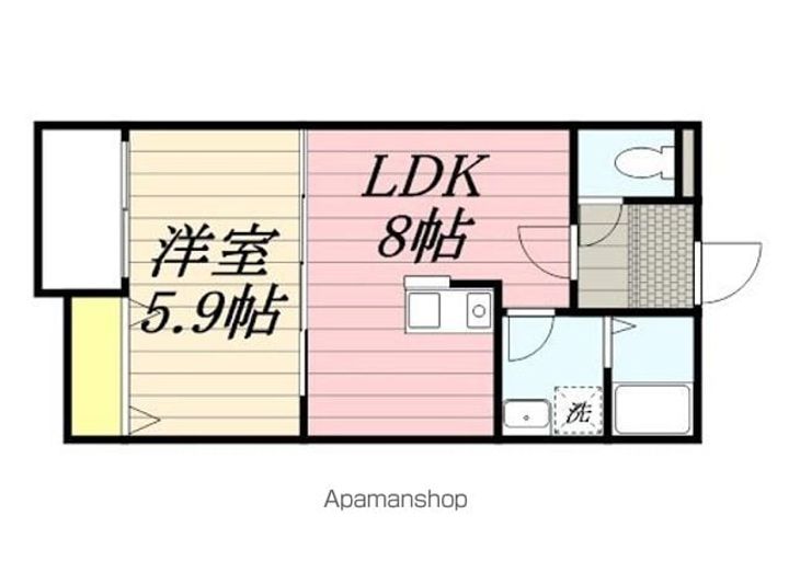 アプリーレ井尻の間取り