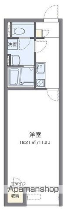 香川県観音寺市出作町の賃貸アパートの間取り