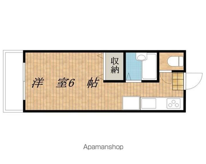 ハイツアルプス101の間取り