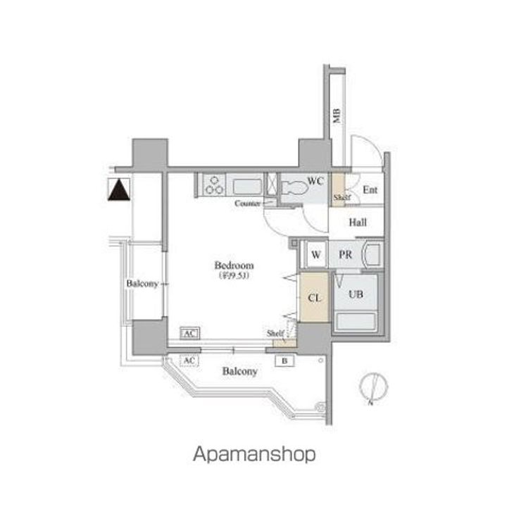 コラム神泉の間取り