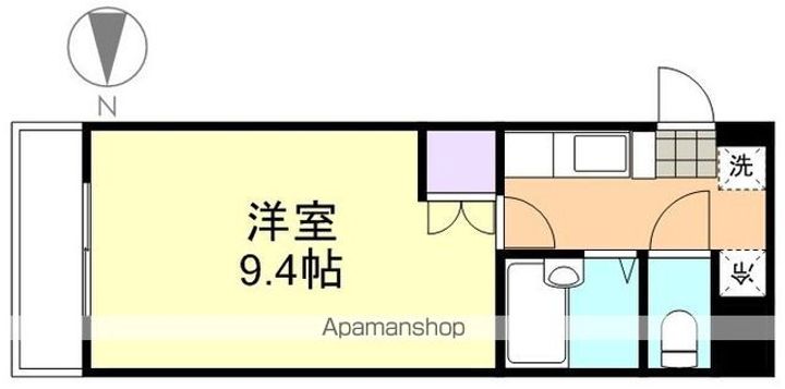 倉敷ライフ・キャンパス B棟の間取り
