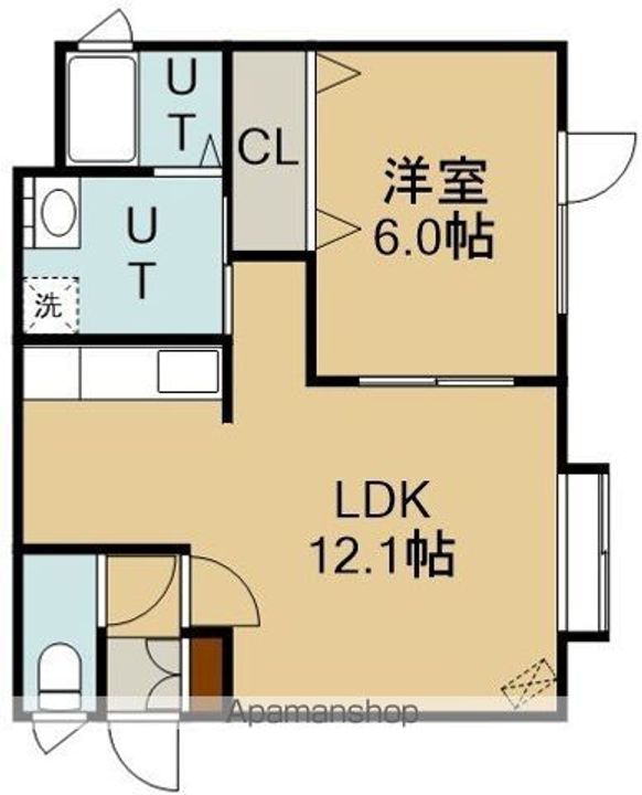 アールズⅡの間取り