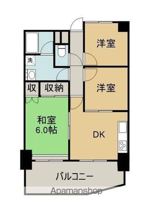 ベルメール土居の間取り