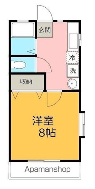 グランビュー船岡205の間取り